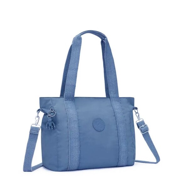 reduced brand new kipling vintage Asseni Small Tote Bag crossbody haze blue - Picture 2 of 9